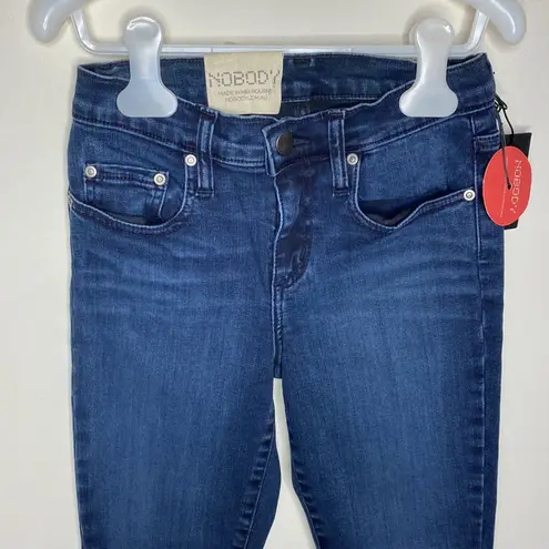 Nobody denim Geo ankle true mid rise skinny jeans in Rebel wash size 25
