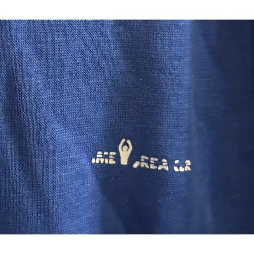 VTG Game Breaker Sweatshirt Blue Collared Large Workout Gym Exercise Walk READ