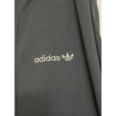 Adidas Vintage  Baggy Wide Leg Windbreaker Track Pant - Grey / Size Medium