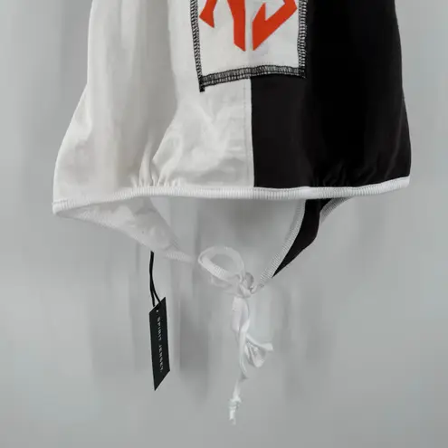 Spirit Jersey NY Halter Top SZ Small NWT Blocked New York Crop 90s Inspire Retro