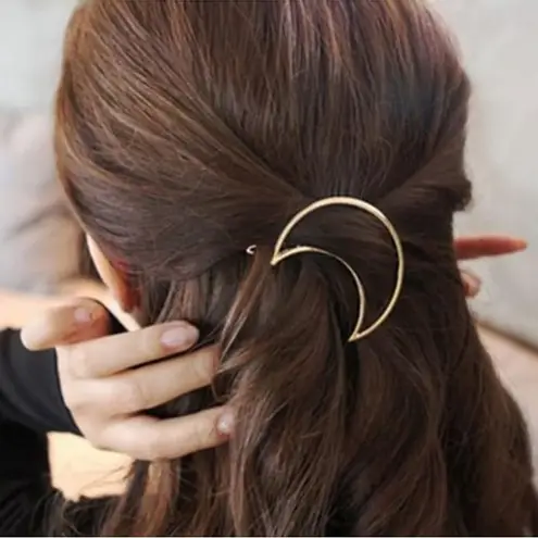 8 Pcs Minimalist Hair Clips Barrettes Pins
