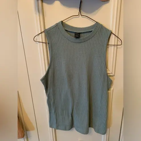 SheIn Set 4  ribbed high neck tank tops‎ size XL