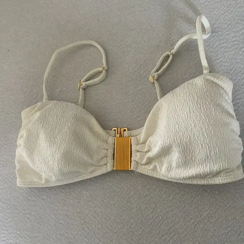 VIX Firenze Becky Bandeau Top, Size Large, $138 White