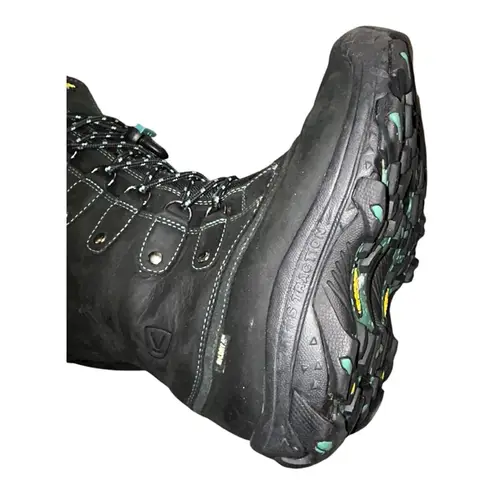 Keen Alaska Hiking Boots
Women’s Size 7 – Black with Blue Turquoise Trim
