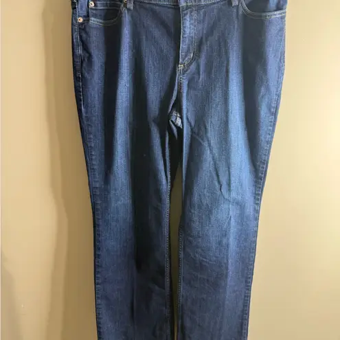 Women’s Duluth trading co jeans dark wash 18w Blue