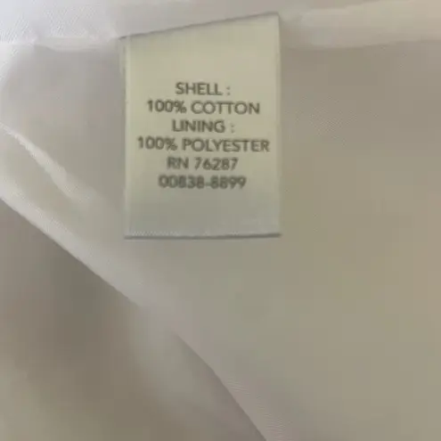 CJ Banks Women Quilted Jacket 2X Ivory Frayed Flower Applique' Shabby Chic