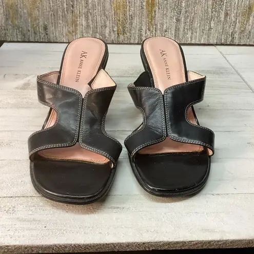 Anne Klein 7 AK  women’s black heels S15