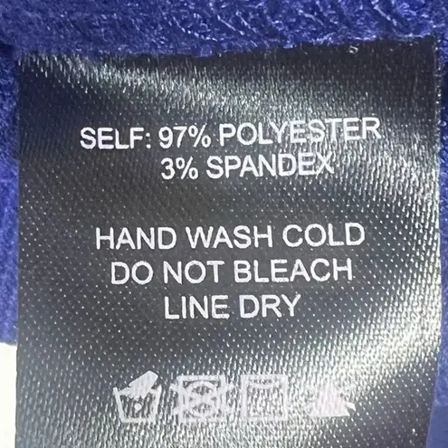 Chocolate USA NWT Cropped Jacket Womens M Navy Open Front Cutout Choker Moto