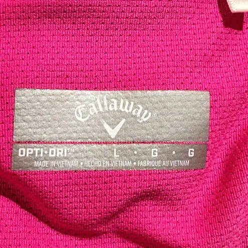 Callaway Women's Golf Skirt Shorts Skort Hot Pink Opti-Dri Athletic Size Large