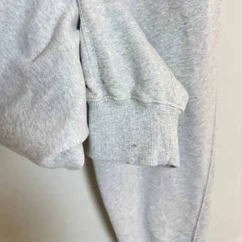 FREE PEOPLE Movement Undefeated Swestpants in Light Heather Grey Size Large Gray