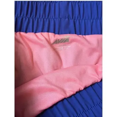 Avia Blue & Pink Athletic Running Shorts Workout Exercise Training size XXXL