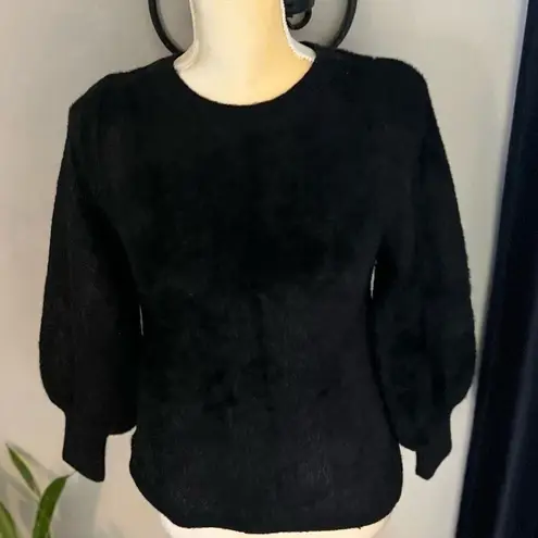 dRA LOS ANGELOS FRANCO SWEATER, COZY & SOFT, BLACK, SIZE SMALL, NWOT Black