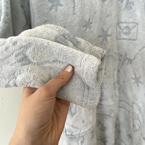 Harry Potter white blue long hooded sweater comfortable movie adult one size