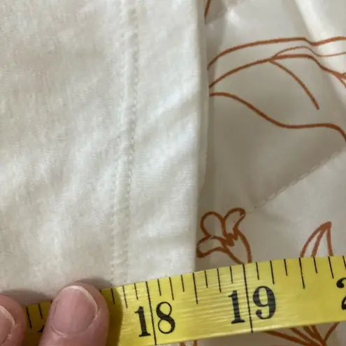 J. Crew White Open Back/Butterfly/Knotted Long Sleeve T Shirt Size L Style AG736 Size L