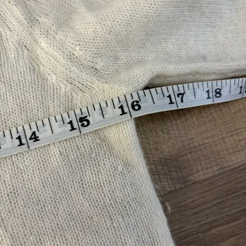 Two Bees Cashmere Rainbow Beach Sweater Long Sleeve NWOT Pink