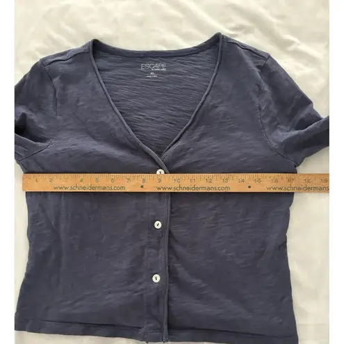 Habitat Escape by Clothes XS Blue Easy Jacket Lagenlook Lightweight Ovsz Shrug