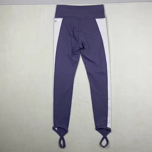 Fabletics  Purple High Waist Chara Stirrup Leggings Size Small