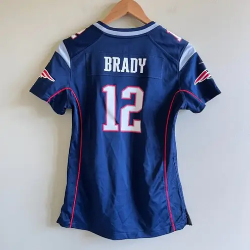 Nike  New England‎ Patriots #12 Tom Brady Super Bowl 52 LII NFL Jersey Women's S