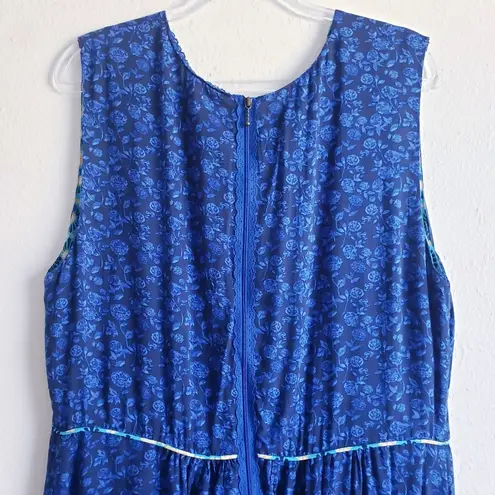 Matilda Jane Violets Are Blue Floral Sleeveless Mini Dress