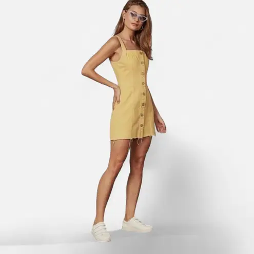 Boyish “The Kennedy” Denim Mini Dress in Honey Pot – Retro Western It