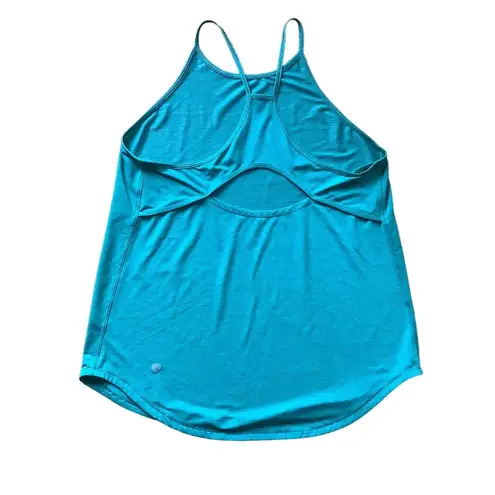 Lululemon  swift tech loose fit teal yoga athletic tank top size 6