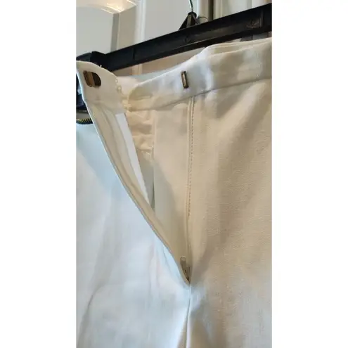 Alfani NTW slim Leg High Rise Career women’s Pants Size 16 Bright White