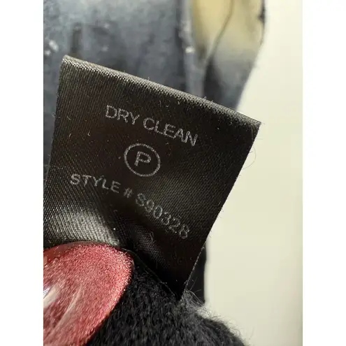 Skull Cashmere Women's Skull Print Ombre Sweater Size L Cream Black Long Sleeve