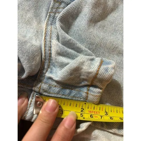 Levi's Vintage 1993  512 Denim Shorts Womens Sz 5 Slim Fit Light Wash Made In USA