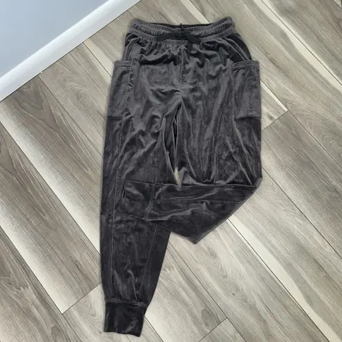 Aerie Offline by  after party velour joggers size small