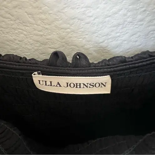 Ulla Johnson Louisa Silk Gown Madi Dress in Black Sz 2