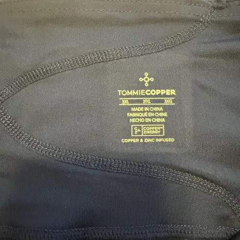 TOMMIE COPPER NWT Women's Plus‎ Size Lower Back Support Capri Legging Size 3X Blue