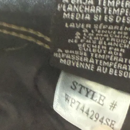 Secrets By David Vered Women Dark Blue Denim Raw Hem Jeans Size 12 Academia Y2K