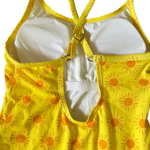 Hanna Andersson women’s one piece swimsuit in sunny yellow “Sunshine Day” print