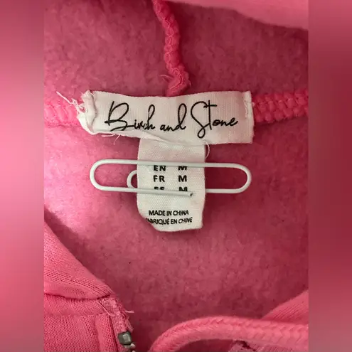 Birch & Stone Kawaii Crop hoodie Pink Size M