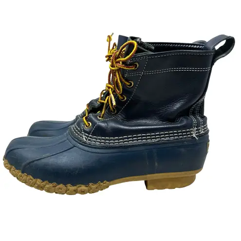 L.L. Bean Bean Boots Duck 8" Leather Lace
