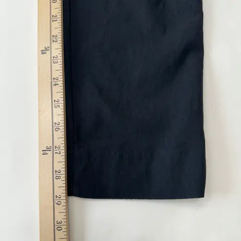 NYDJ Pants Ponte Knit Black Skinny Ankle Lift Tuck Technology Womens 12