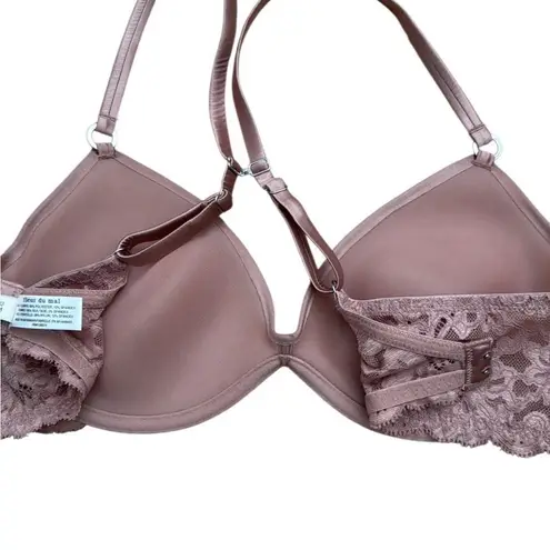 Fleur du Mal Charlotte Convertible Spacer Bra Tan 38B Size undefined
