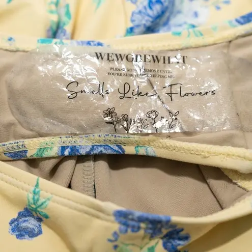 We Wore What . Golden Hour Floral One Piece Swimsuit.