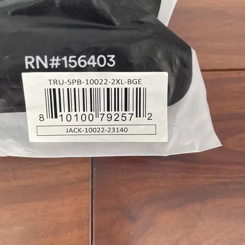 TrueKind Daily Comfort Wirefree Shaper Bra 2XL Beige Seamless Support Size undefined