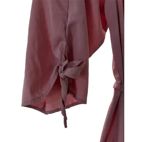 Speed Control New York 3X Blush Off Shoulder Tie Waist Dress