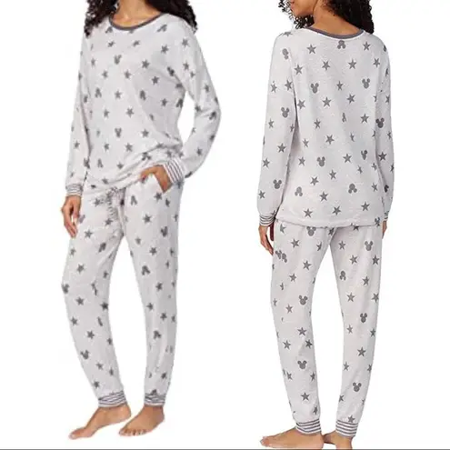 Disney 2 Piece Cozy Pajama Set Size L