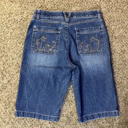 Gloria Vanderbilt Denim Shorts Womens 6 Used