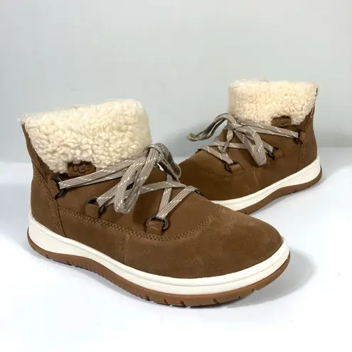 UGG  Lakesider Heritage Waterproof Sneaker Boots Chestnut 6.5 NEW 1143836