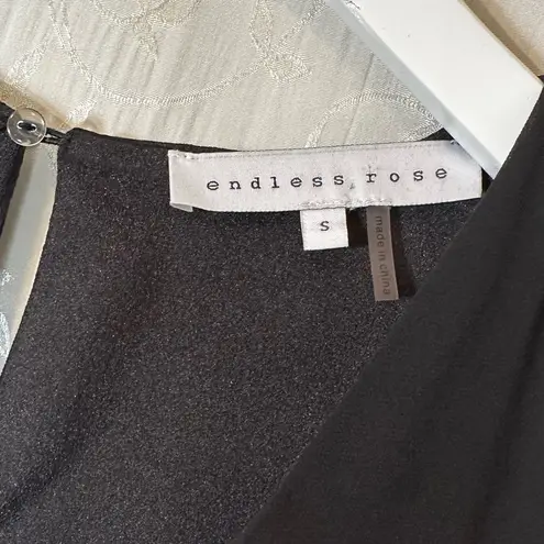 Endless Rose Anthropologie Black Long Sleeve Romper