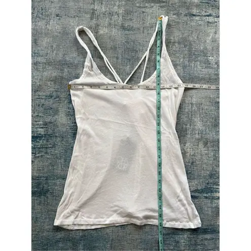 Chaser NWT!  White Strappy Tank Top Medium