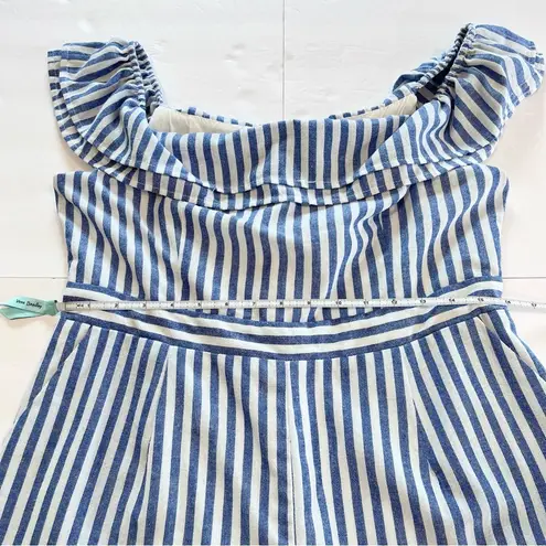 Lulus Nautical You Mine Blue Striped Off