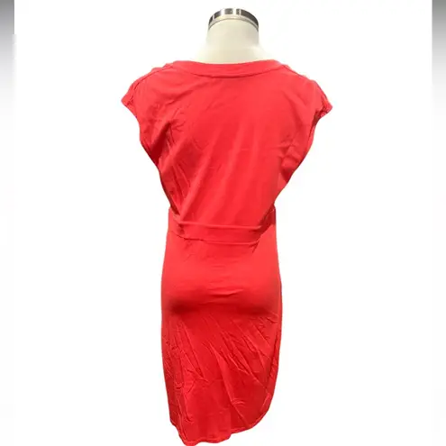 BODEN Soft Stretch Cotton Casual Coral Weekend Dress Size 8R