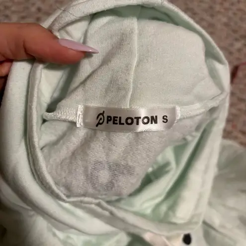 Peloton Seaform Blue Cowlneck Pullover- Size Small