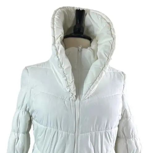 A Byer A. Byer Women’s Puffer Long Winter Coat Collar Bright White Women’s Size XL