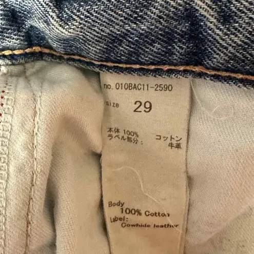 Moussy Vintage Mayer Straight Leg sz 29 Blue